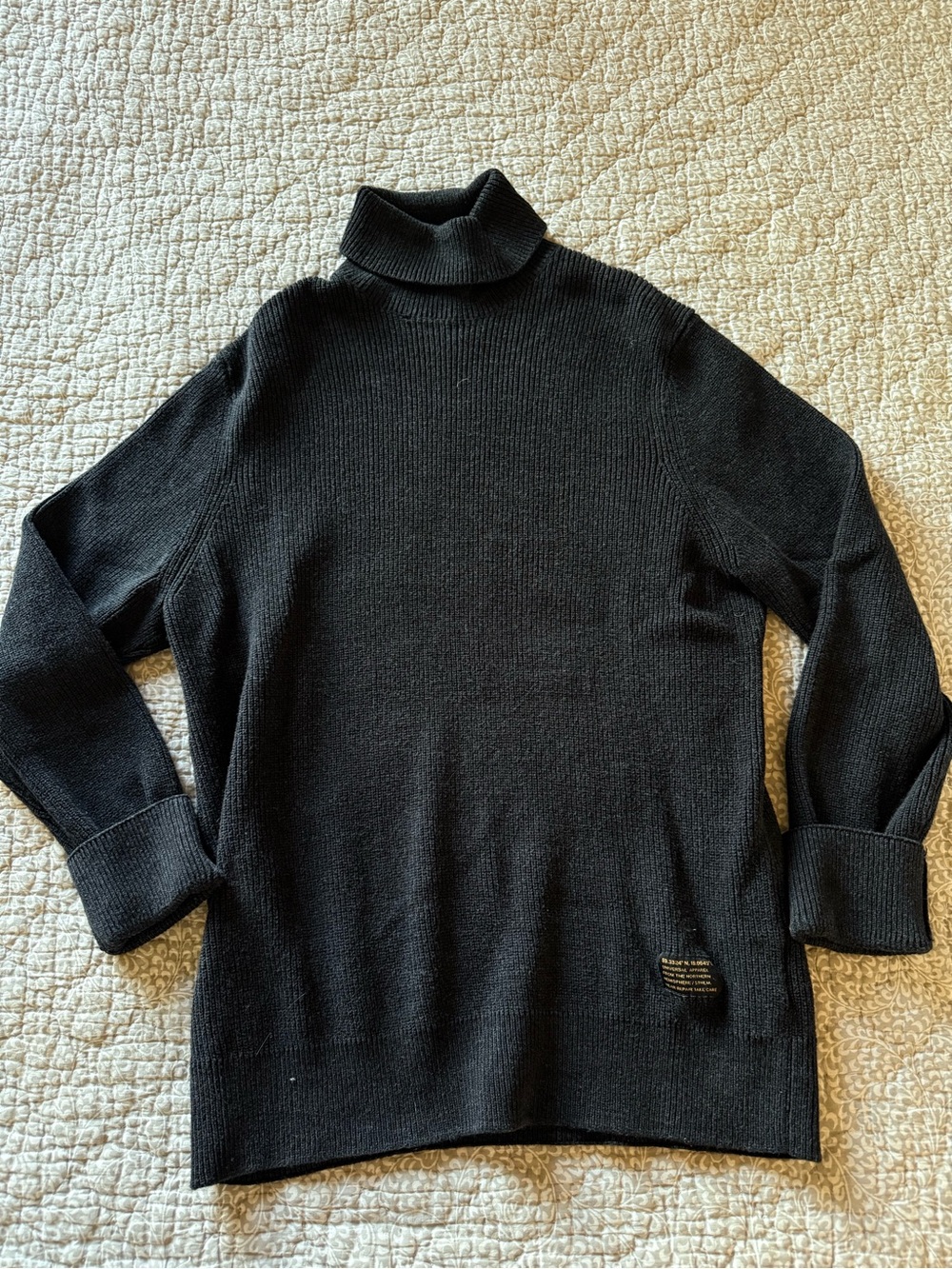Men’s Black Turtleneck